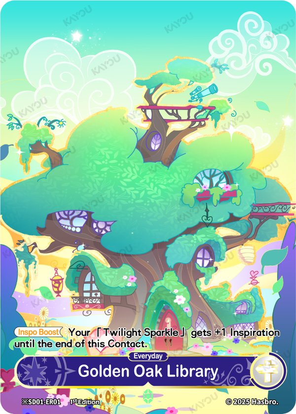 Golden Oak Library ※SD01-ER01-day card from Fantasy Wonderland Booster Pack