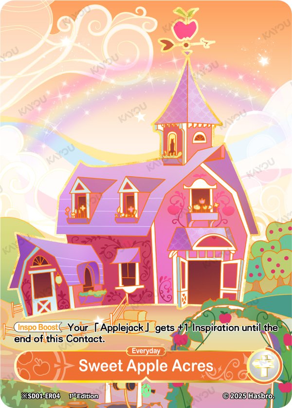 Sweet Apple Acres ※SD01-ER04-day card from Fantasy Wonderland Booster Pack
