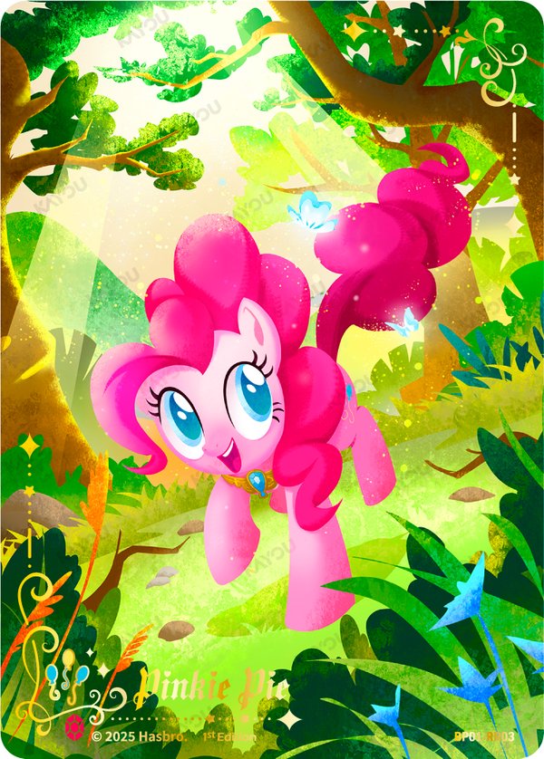Pinkie Pie BP01-RR03 card from Fantasy Wonderland Booster Pack
