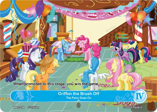 Griffon the Brush Off——The Party Goes On BP01-C44 card from Fantasy Wonderland Booster Pack
