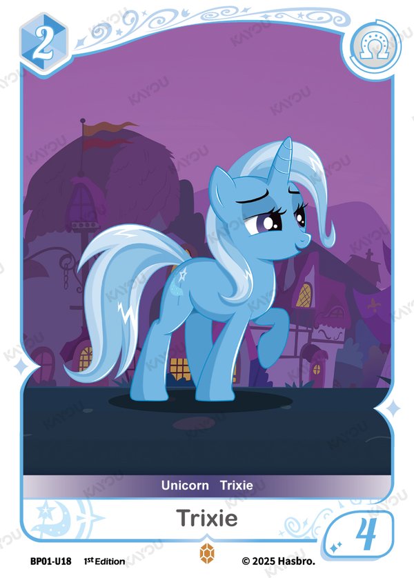 Trixie BP01-U18 card from Fantasy Wonderland Booster Pack