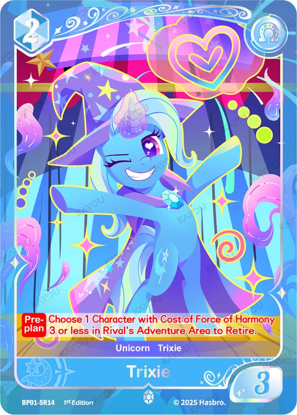 Trixie BP01-SR14 card from Fantasy Wonderland Booster Pack