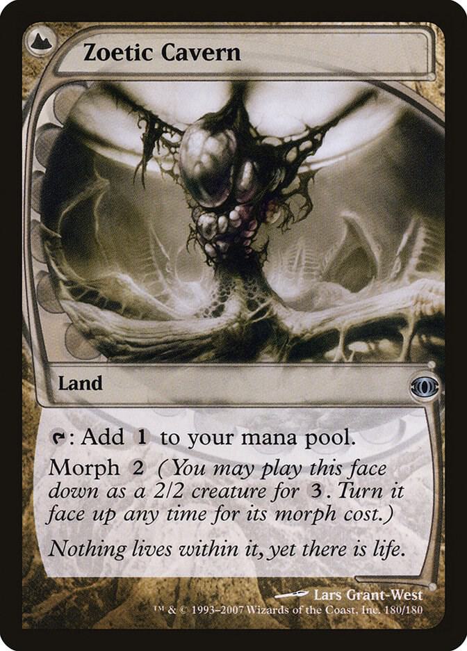 Zoetic Cavern 180 card from Future Sight