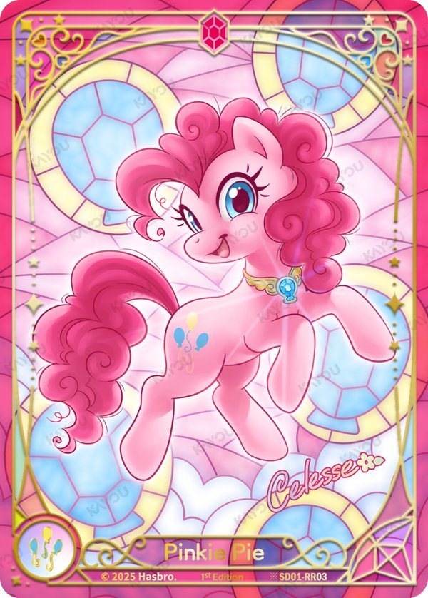 Pinkie Pie ※SD01-RR03 card from Friendships Begin Bonus Pack