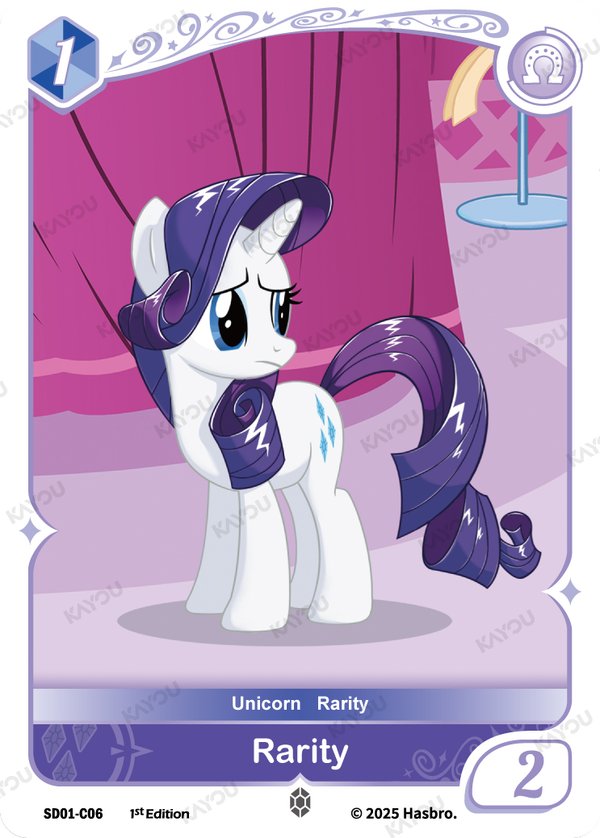 Rarity SD01-C06 card from Friendships Begin Bonus Pack