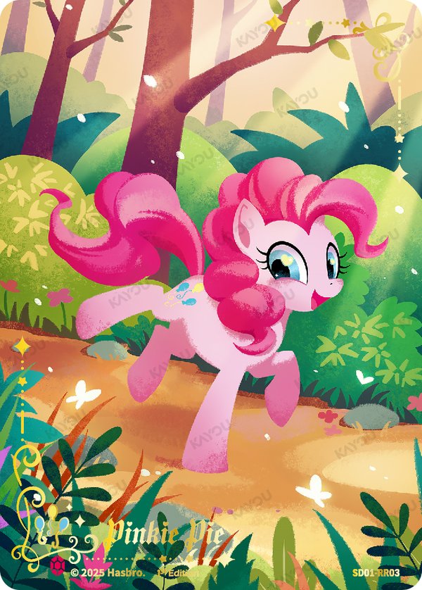 Pinkie Pie SD01-RR03 card from Friendships Begin: Pinkie Pie
