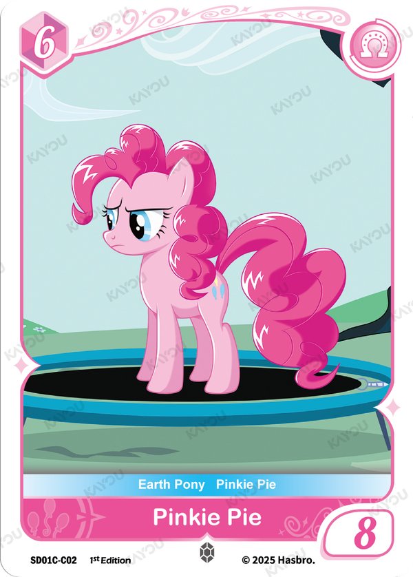 Pinkie Pie SD01C-C02 card from Friendships Begin: Pinkie Pie