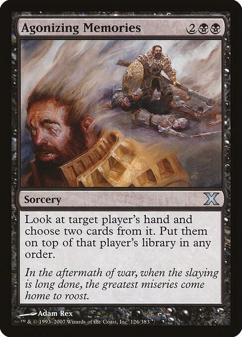 Agonizing Memories 126 card from 10th Edition