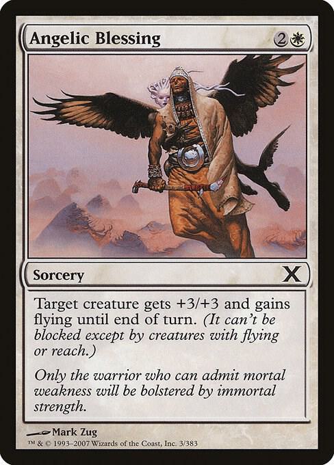 Angelic Blessing 3 card from 10th Edition