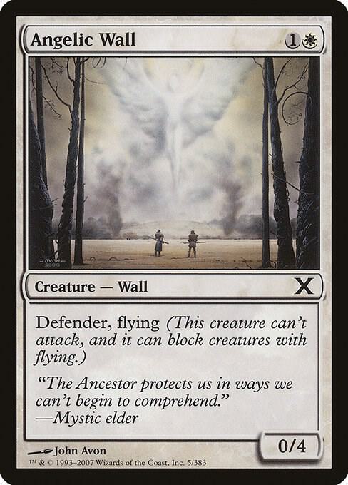 Angelic Wall 5 card from 10th Edition