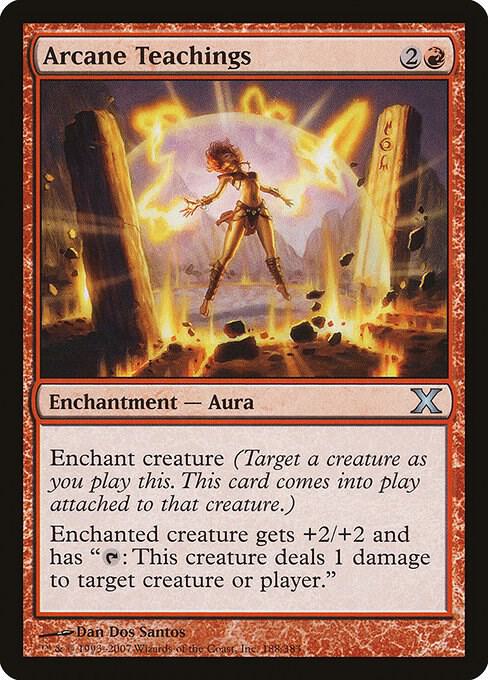 Arcane Teachings 188 card from 10th Edition