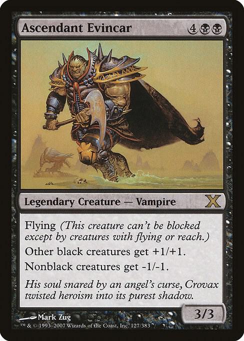 Ascendant Evincar 127 card from 10th Edition