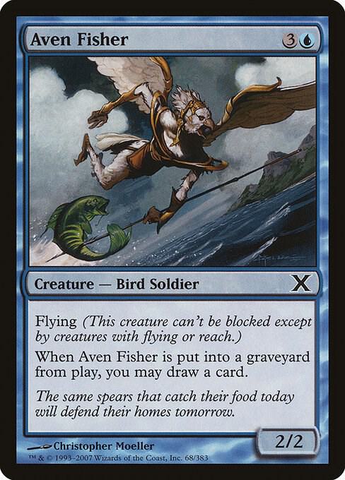 Aven Fisher 68 card from 10th Edition