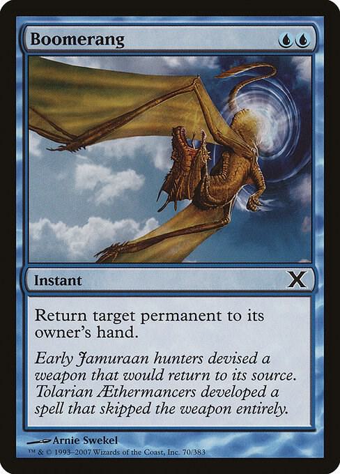 Boomerang 70 card from 10th Edition