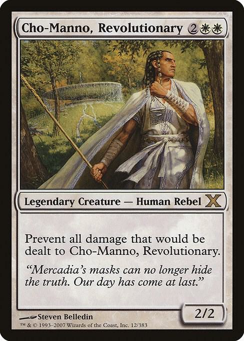 Cho-Manno, Revolutionary 12 card from 10th Edition