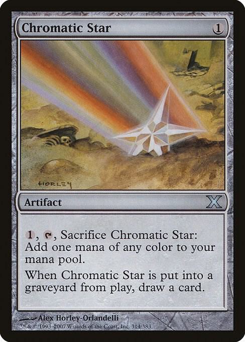 Chromatic Star 314 card from 10th Edition