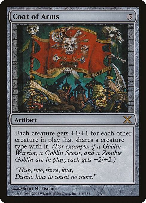 Coat of Arms 316 card from 10th Edition