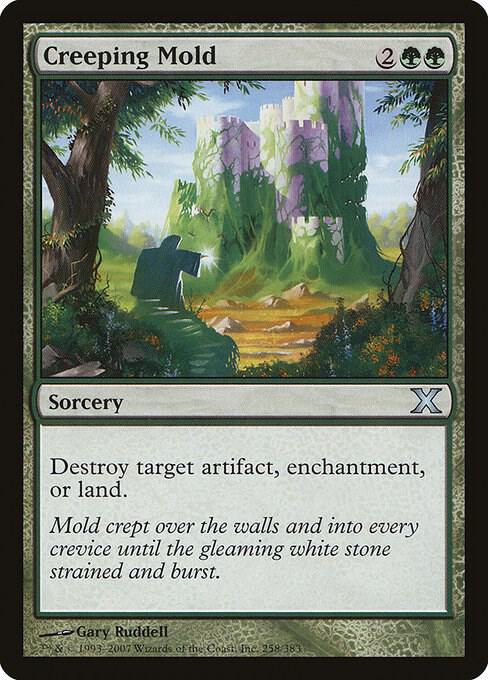 Creeping Mold 258 card from 10th Edition
