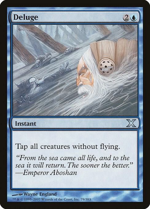 Deluge 79 card from 10th Edition