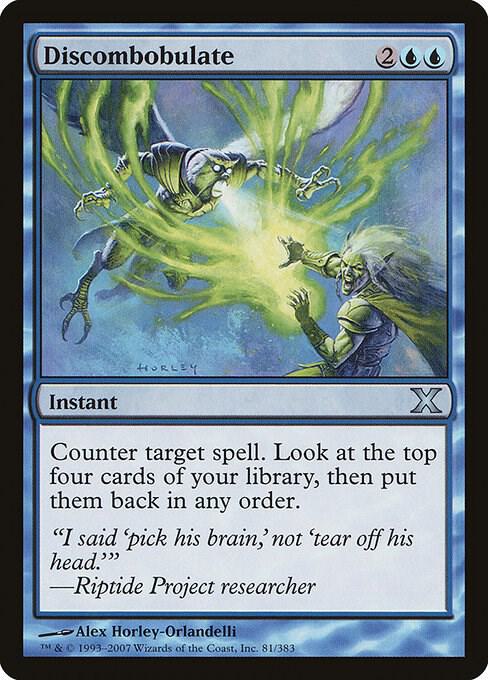 Discombobulate 81 card from 10th Edition
