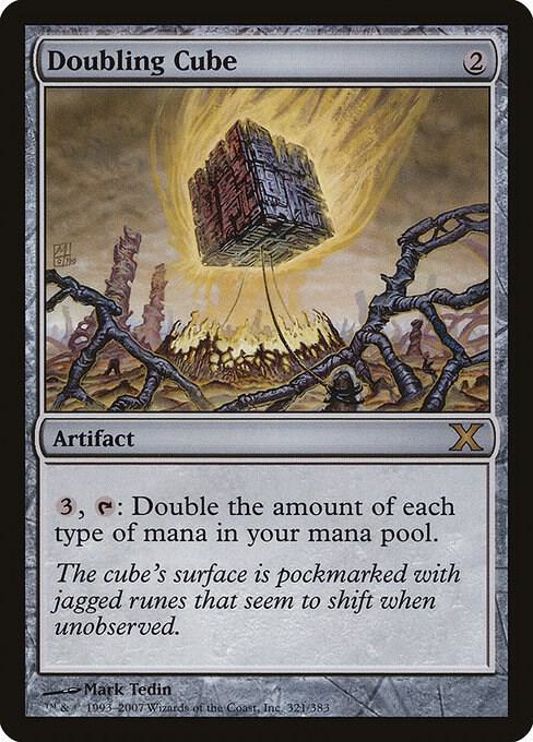 Doubling Cube 321 card from 10th Edition