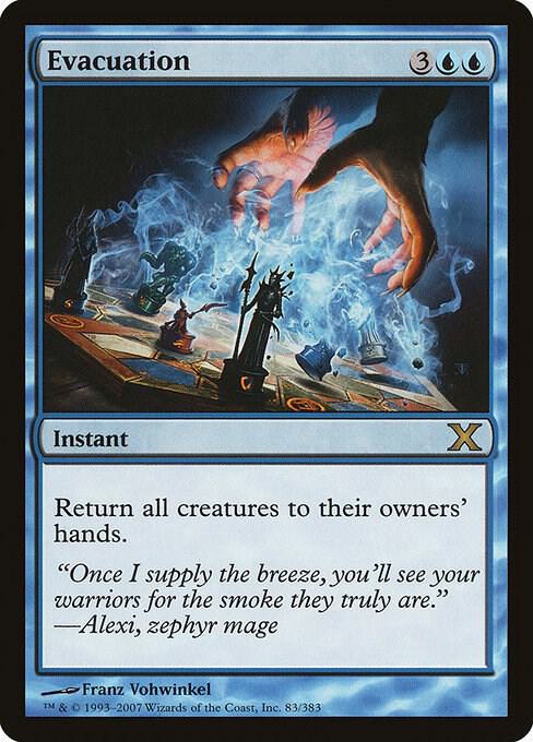 Evacuation 83 card from 10th Edition
