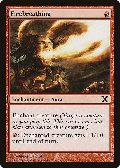 Firebreathing 200 card from 10th Edition