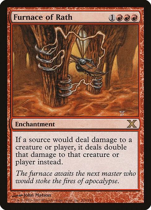 Furnace of Rath 204 card from 10th Edition