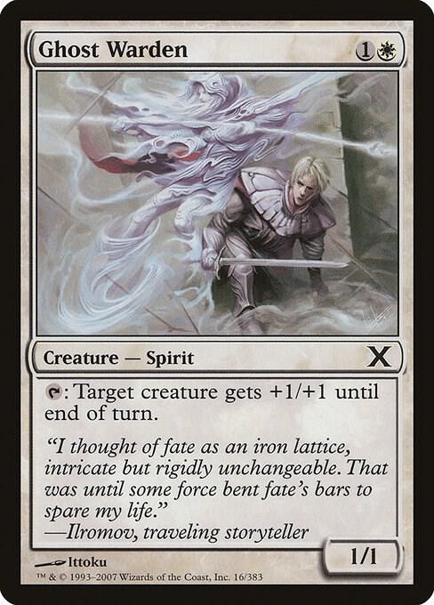 Ghost Warden 16 card from 10th Edition