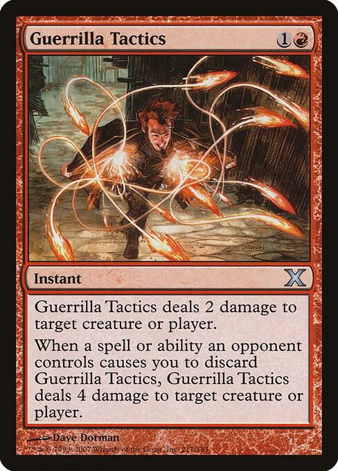 Guerrilla Tactics 211 card from 10th Edition