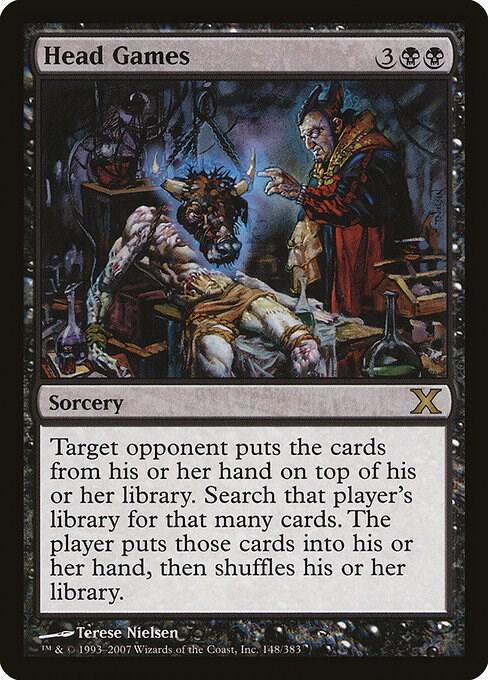 Head Games 148 card from 10th Edition