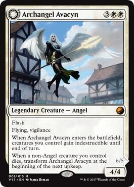 Archangel Avacyn 1 card from From the Vault: Transform