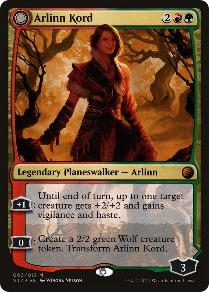 Arlinn Kord 3 card from From the Vault: Transform