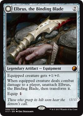 Elbrus, the Binding Blade 8 card from From the Vault: Transform