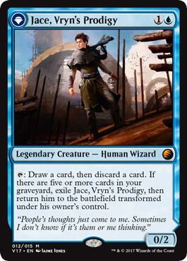 Jace, Vryn's Prodigy 12 card from From the Vault: Transform