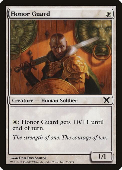 Honor Guard 23 card from 10th Edition