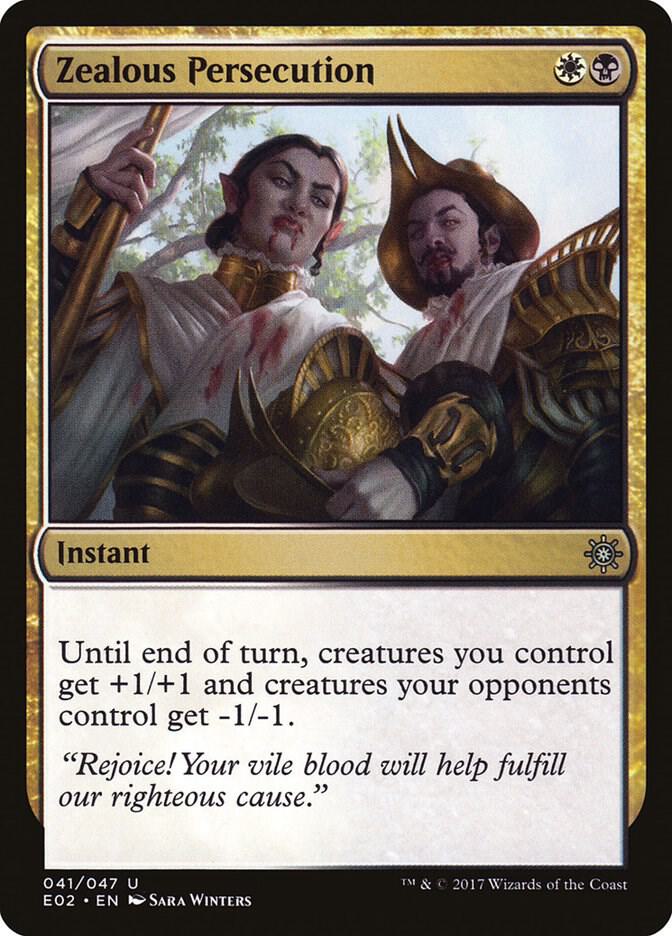 Zealous Persecution 41 card from Explorers of Ixalan