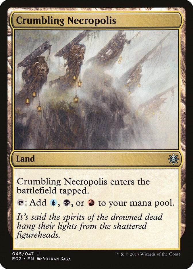 Crumbling Necropolis 45 card from Explorers of Ixalan