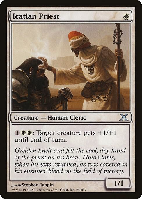Icatian Priest 24 card from 10th Edition
