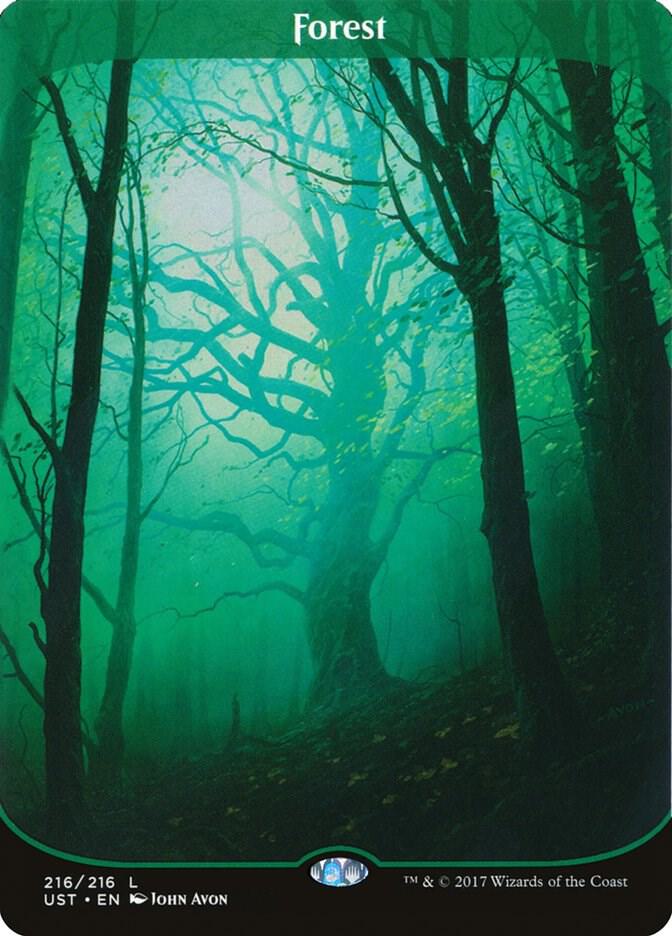 Forest 216 card from Unstable