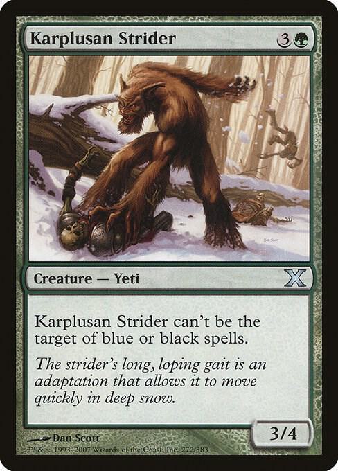 Karplusan Strider 272 card from 10th Edition