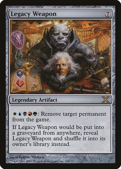 Legacy Weapon 330 card from 10th Edition