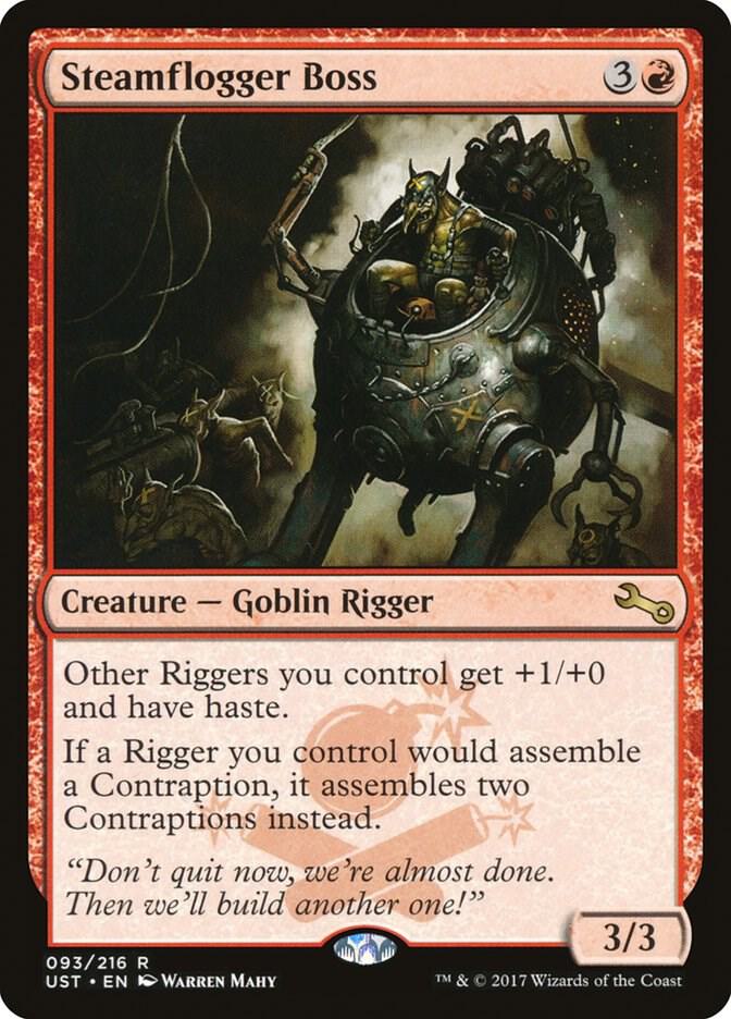Steamflogger Boss 93 card from Unstable