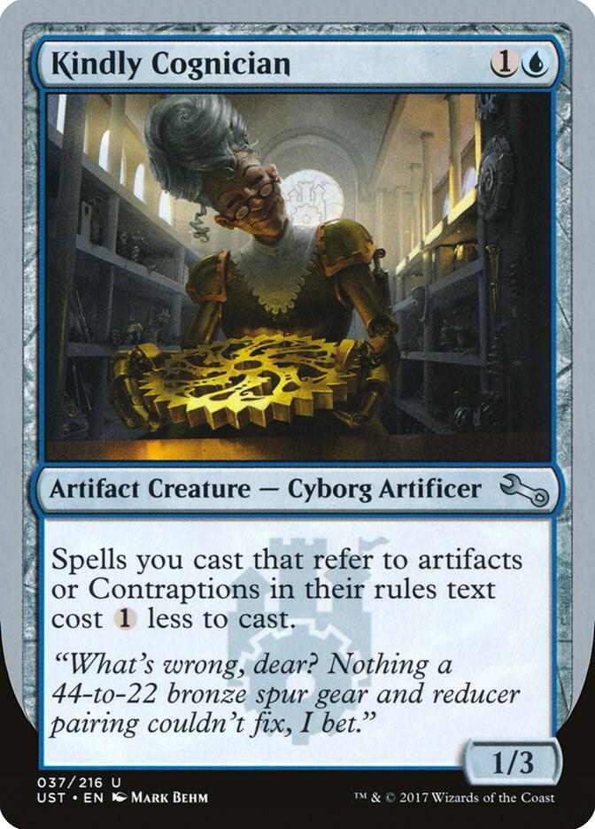 Kindly Cognician 37 card from Unstable