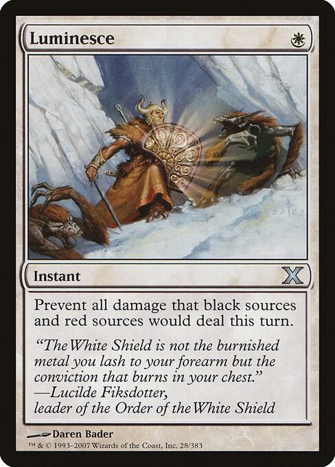 Luminesce 28 card from 10th Edition