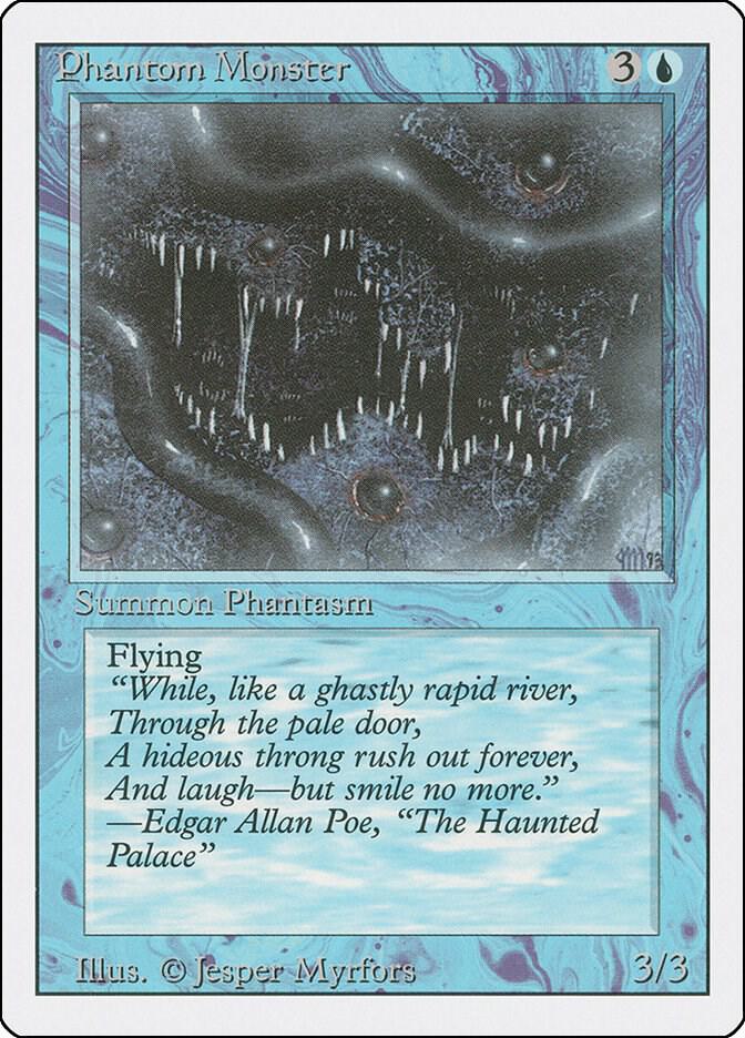 Phantom Monster card from Revised Edition