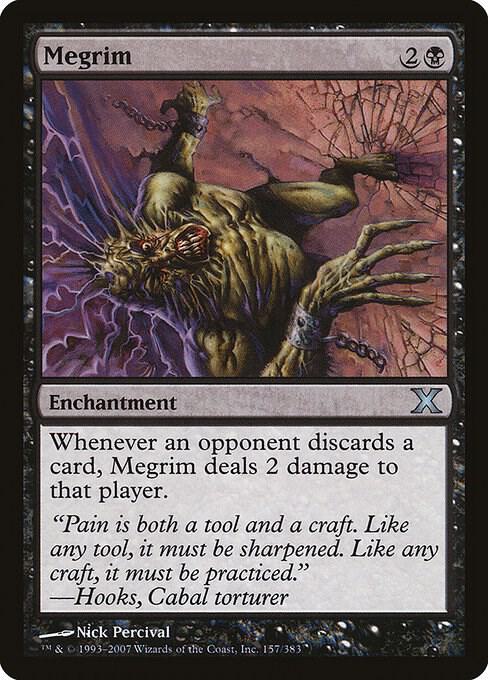 Megrim 157 card from 10th Edition