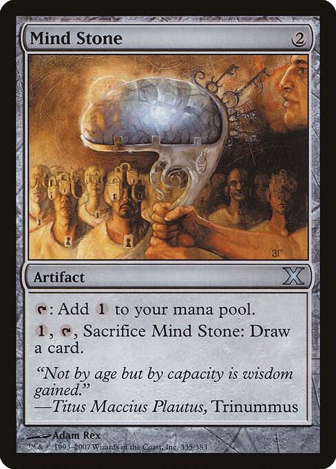 Mind Stone 335 card from 10th Edition