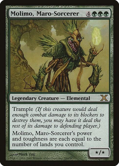 Molimo, Maro-Sorcerer 280 card from 10th Edition