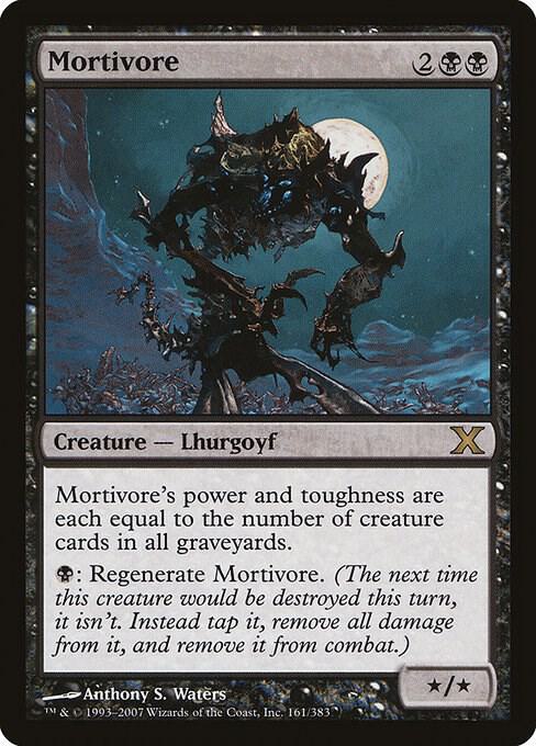 Mortivore 161 card from 10th Edition